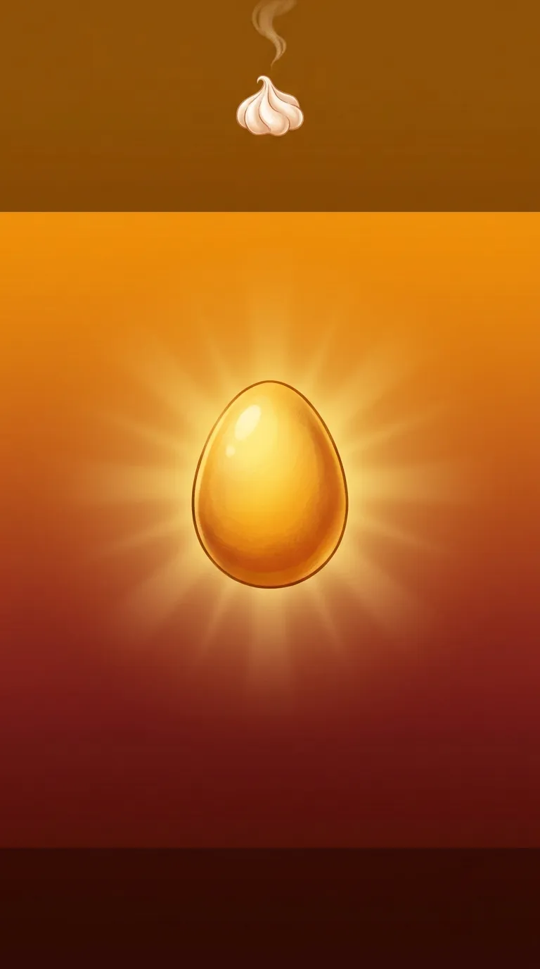 Golden egg illustration